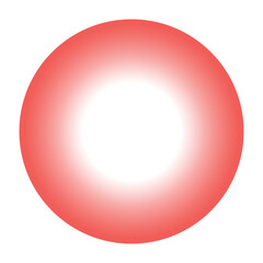 Inner glow circle shape