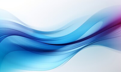 Abstract Blue Background, Generative AI