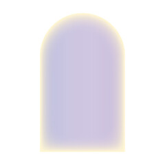 Inner glow arch shape