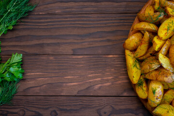 Rustic potatoes