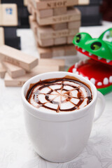 cup of coffee and drink 