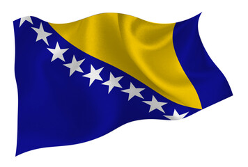 ボスニアヘルツェゴビナ　国　 国旗　アイコン