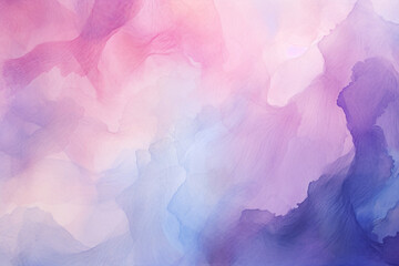 Pink and purple watercolor paper textured background, watercolor paint background, Generative AI