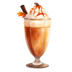 Ice pumpkin spice latte 