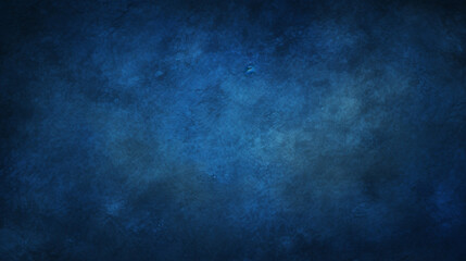 Obraz na płótnie Canvas Dark blue background with a grunge texture, abstract background design, Generative AI