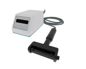 Skin graft dermatome isolated on transparent background. 3d rendering - illustration