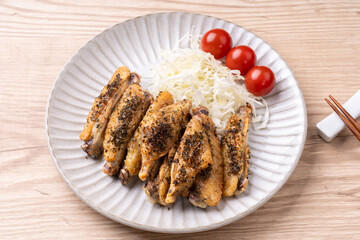 手羽中のオーブン焼き