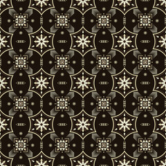 Geometric ethnic pattern seamless flower color. seamless pattern. Design for fabric,curtain,background,carpet,wallpaper,clothing,wrapping,Batik,mandalas,fabric,Vector illustration. pattern style.