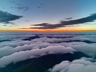 sunrise over the sea