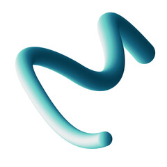 3D Squiggle Element