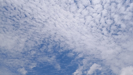 Clouds on the blue sky nature with space background wallpaper