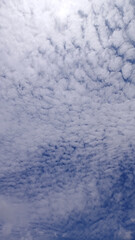 Clouds on the blue sky nature with space background wallpaper