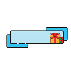 Obraz premium Text Box Christmas