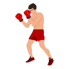 Boxer is someone who takes part in the sport of boxing.