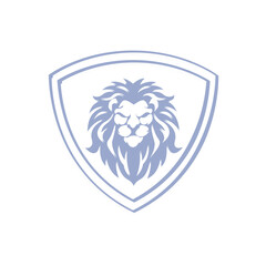 Lion Head Logo Design Template