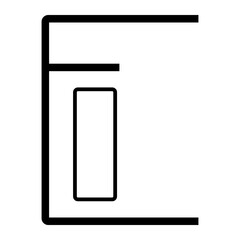 letter e icon