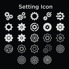setting icons