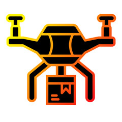 Drone Delivery Icon