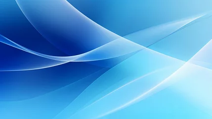Foto op Plexiglas abstract blue background, Generative AI © Imagery Innovators
