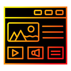 Web Design Icon