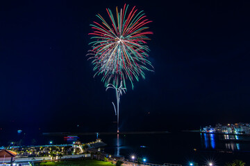 沖縄 北谷の花火大会