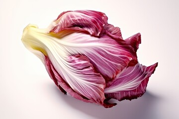 Radicchio photo realistic illustration - Generative AI.