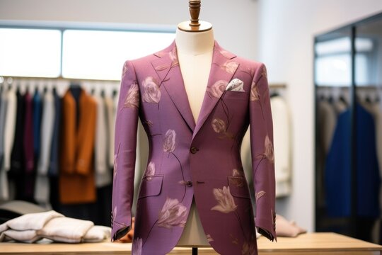 bespoke tailored jacket on a mannequin