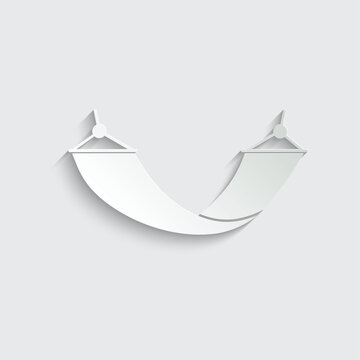 recommend clip art: beach hammock icon vector vacation sign