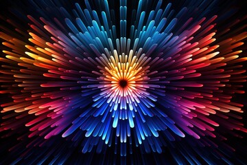 Fractal burst arrangement