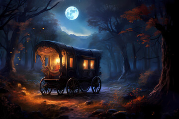 Caravan Gypsy's Mystical AI-Powered Adventure