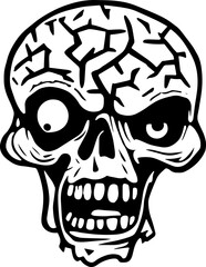 Zombie Skull