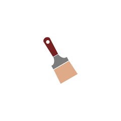 Paint brush icon  isolated on white background