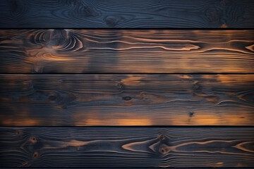 A wooden wall with a dark brown stain, close up of a wood wall with a dark background