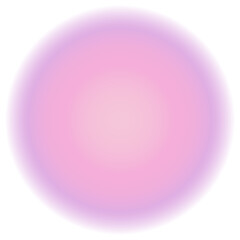 Obraz premium abstract violet and purple round aura gradient, circle shape, blurred sphere, modern art harmony, inner peace and wellbeing concept design