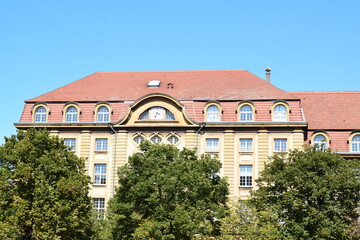 old city gate arch in France