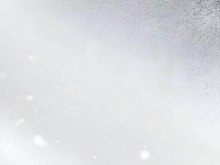 Gray and white abstract background with flowing particles