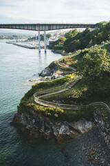 bridge over the river in the city