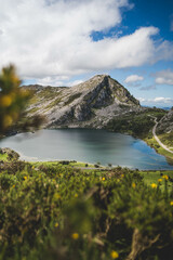 lake in the mountains