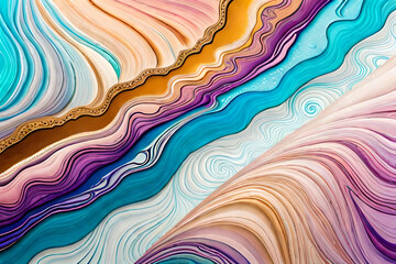 Marble abstract acrylic background. Marbling artwork texture.