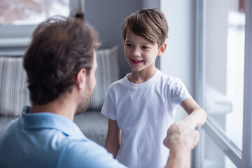 Obraz premium Father and son