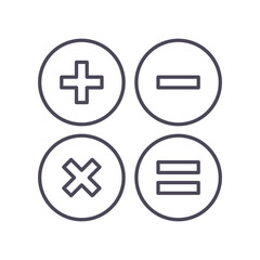 Fototapeta premium Calculation