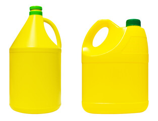 Yellow chemical packaging