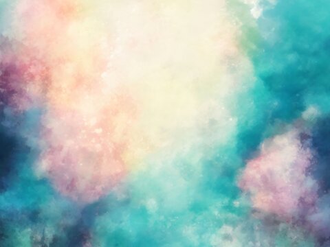 Abstrack watercolor gradient background, Pastel gradient color and grunge paper texture background © MR.DEEN
