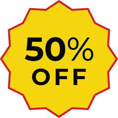 Price tags, special offer or shopping discount label with percent, discount. Red Paper sticker. 10, 20, 25, 30, 35, 40, 50, 60, 70, 80, 90 percent price. Promotional sale. Vector illustration.