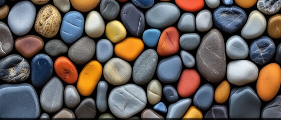 Rock wall, Colourful stone background