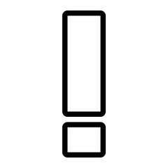 exclamation mark icon