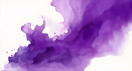 Elegant Violet Abstract Watercolor Background, Colorful Liquid Paint Abstract, Abstract Watercolor Texture, High Resolution