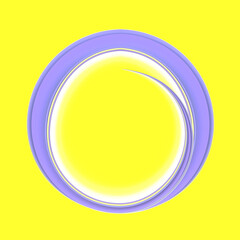 Whimsical colorful abstract background. 3d rendering pattern. Digital illustration