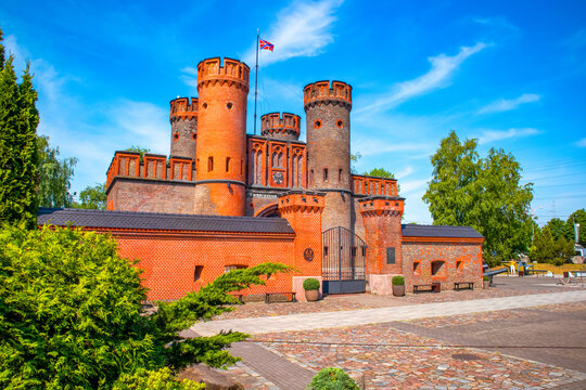 Friedrichsburg Gate on a sunny day.