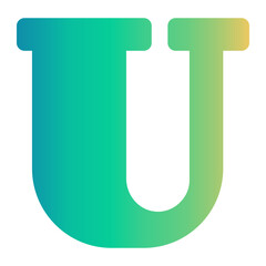 letter u icon